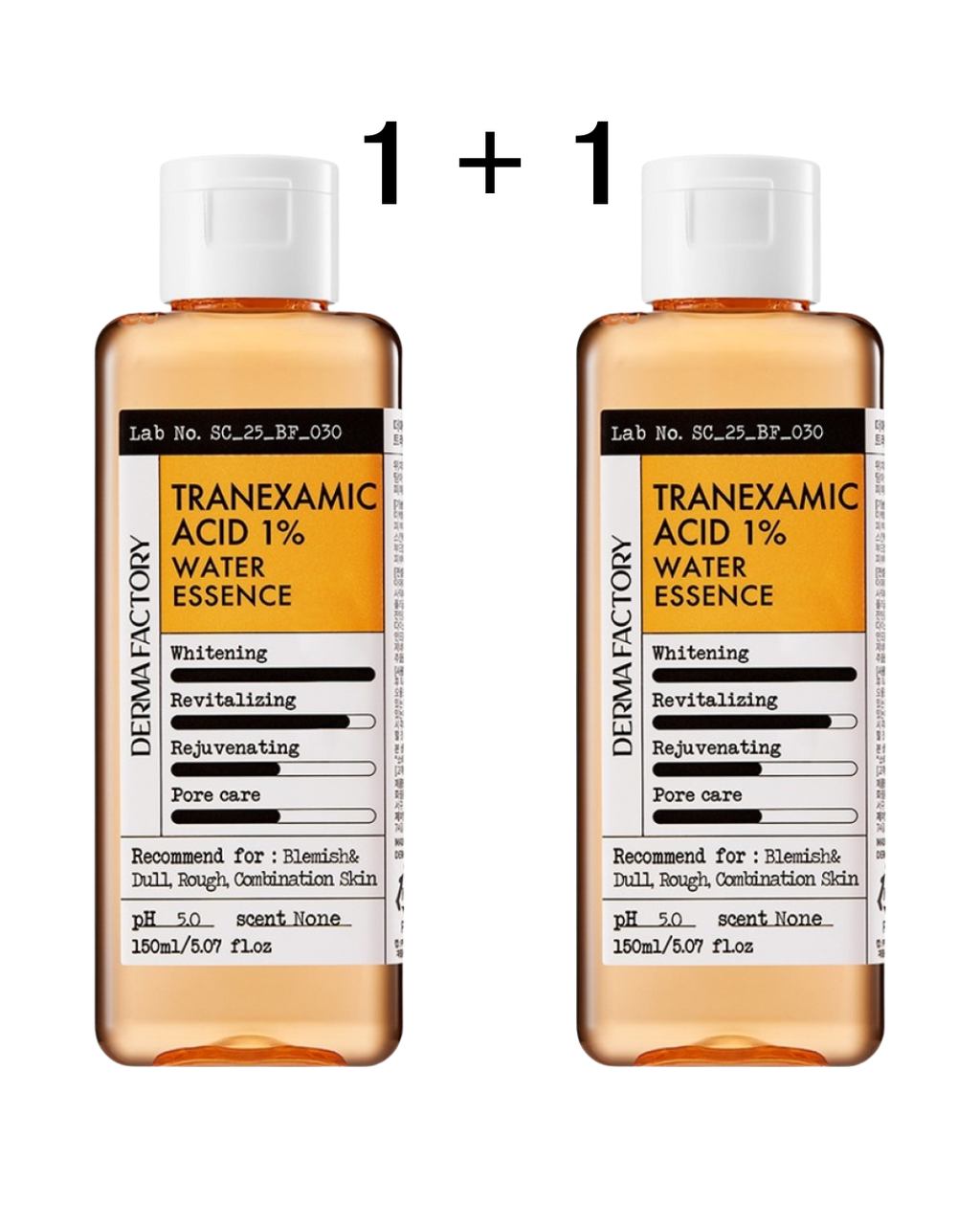 [1+1] DERMA FACTORY Tranexamic Acid 1% Water Essence 150ml