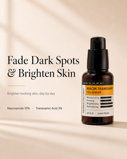 [1+1] DERMA FACTORY Niacin Tranexamic 13% Serum 30ml